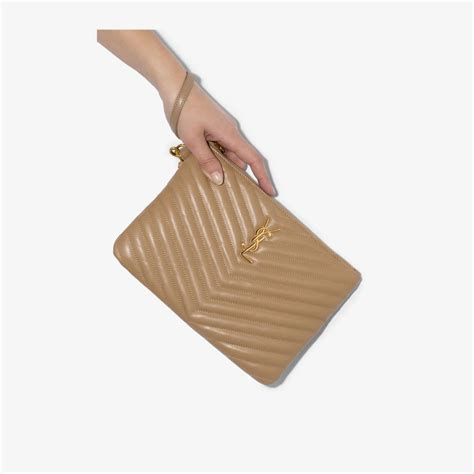 douglas beauty bag ysl|ysl clutch beige.